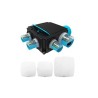 Kit Hygrogenius Flex - VMC simple flux Hygroréglable - 3 Kits e-Twist&Go inclus