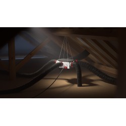 Kit VMC Hygro Ecowatt pour logement (neuf/rénov/remplacement) jusqu'à 6 sanit.