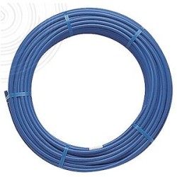 Tube PER-A - Nu D10/12 mm - Couronne 100m - Bleu - NF