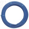 Tube PER-A - Nu D10/12 mm - Couronne 100m - Bleu - NF