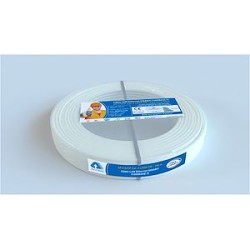 câble F/UTP cat6 LSOH-FR 4P couronne 100m ivoire Dca