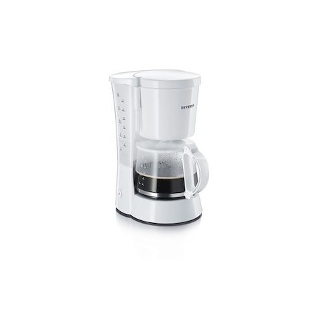 Cafetière filtre, 800 W, 1.4L, réservoir d'eau transparent