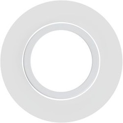 Collerette LED'UP UNIVERSAL ronde blanc mat orientable