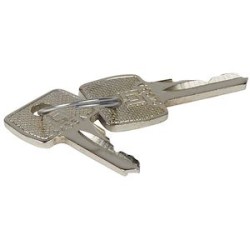 Jeu de 2 clés N°2433A pour coffret Atlantic et Marina