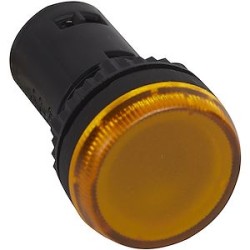 Voyant monobloc avec LED intégrée IP69 Osmoz complet - jaune - 230V~
