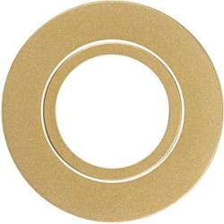 Collerette LED'UP UNIVERSAL ronde doré orientable