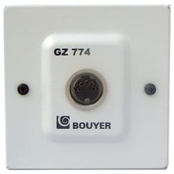 Prise microphone murale DIN F