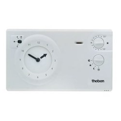 Thermostat d'ambiance programmable sans réserve de marche 24h 7j