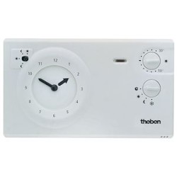 Thermostat d'ambiance programmable 2/3 fils 24h 7j