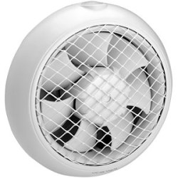 Aérateur de vitre ou mur, 220 m3/h, 25W, grille intérieure, volets extérieurs