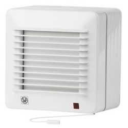 Aérateur standard, 95 m3/h, installation vitre, hygrostat, entretoises, D 100 mm