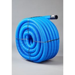 Fourreau de protection réseaux d'eau potable DN75 - Couleur bleu - Couronne 50m