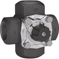 Vanne THERMOMIX fonte mélangeuse 4 voies 2' femelle