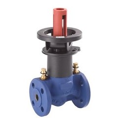 Vanne d'équilibrage manuel à bride 2 prises pression DN50