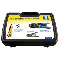 Kit d'outillage pour sertissage RJ et insertion bloc CAD