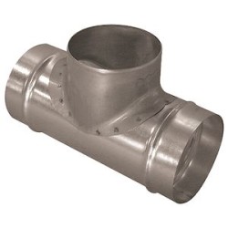 Té Equerre aluminium : TE 90DEG - Diamètre 500/200