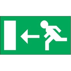 Pictogramme pour boitier E,F flèche vers la gauche