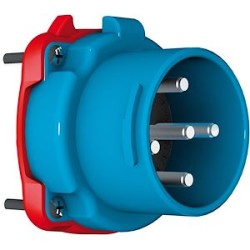 DECONTACTOR DS1 Connecteur Poly bleu Size.2 IP54 3P+N+T 30A 440V AC