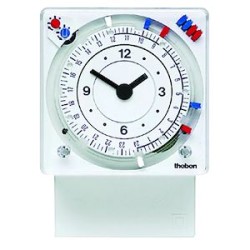 Horloge hebdomadaire mécanique avec reserve de marche 72 72 24h 7j 2 c inv