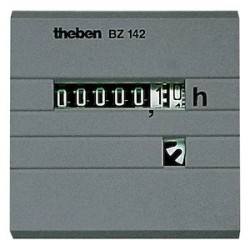 Compteur horaire 230V, façade 48x48 mm. IP65