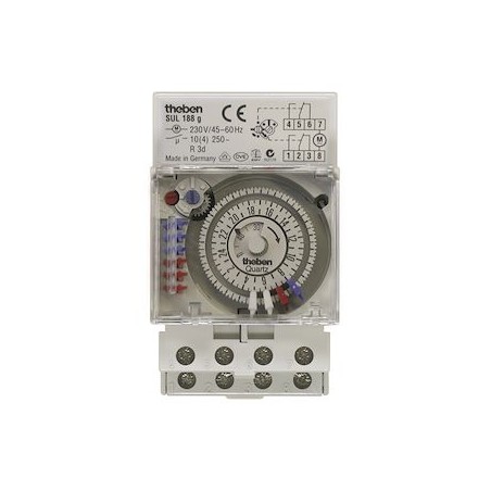 Horloge journalière mécanique avec réserve de marche 2 c s inv