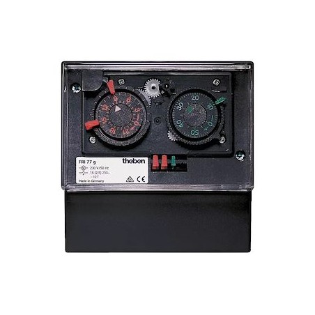 Horloge dégivrage 1 contact dégivrage + 1 contact retard ventilation