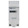Compteur horaire 230V 50 Hz. Fixation modulaire sur rail DIN.